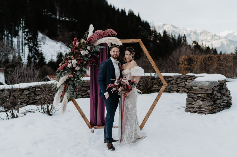 Volderwildbad Hochzeit Winter Berghochzeit